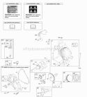 Camshaft Crankcase Cover Crankshaft Cylinder Lubrication OperatorS Manual PistonRingsConnecting Rod Warning Label Diagram and Parts List for 21S232-1110-F1  Briggs and Stratton Engine